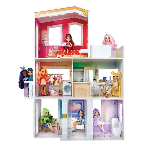 rainbow dollhouse